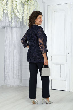 Платье Ninele 7431-Р темно-синий - Mira fashion фото 2099