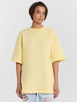 Футболка женская Mark Formelle желтая с принтом  фото 2