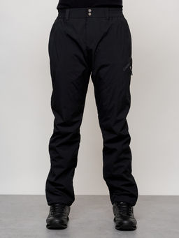 Брюки утепленные зимние спортивные черного цвета - Mtforce фото 2