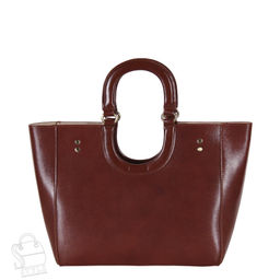 Сумка женская кожаная 3007NN brown Natale Navetta  фото 4