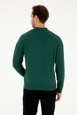Erkek Koyu YeЕil Basic Kazak - U.s. polo assn фото 5