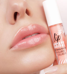 LuxVisage Маска-бальзам для губ LIP ECSTASY hyaluron & collagen тон 602 Peach 3,3г - Golden rose фото 3