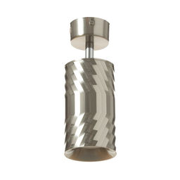 Спот «Алисер» GU10 серебро 7.5×7.5×20 см
