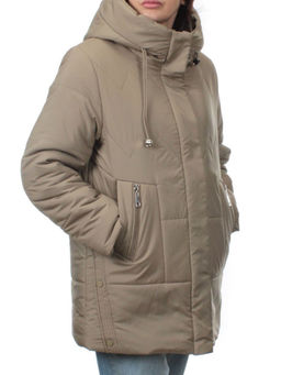 957 KHAKI Куртка зимняя женская (верблюжья шерсть)