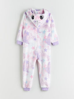 Kap??onlu Pel?? K?z ?ocuk Uyku Tulumu