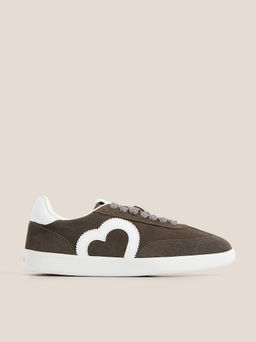Женские кеды LOVE MOSCHINO CLOUD LOVE Артикул 4562462, коричнево-серый