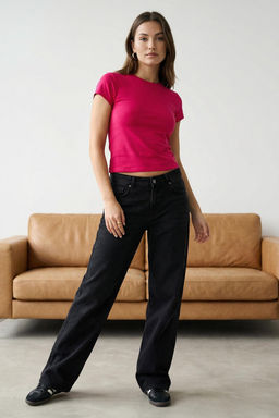 Trendyolmilla Siyah Yumusak Bambu Icerikli Vucudu Saran Bisiklet Yaka Esnek Orme Bluz TWOSS25BZ00530  фото 9