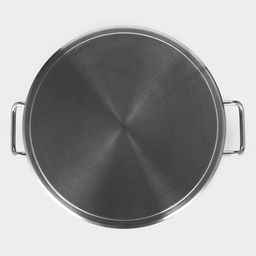 Кастрюля Hanna Knövell, 25 л, d=36 см, h=24 см, толщина стенки 0.8 мм, 201 сталь, с крышкой, индукция, дно ТРС, нержавеющая сталь