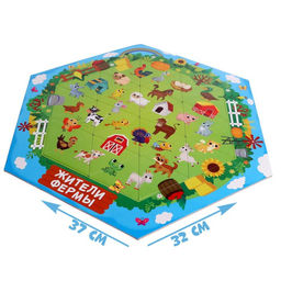 Фигурный пазл Жители фермы, 24 элемента - Puzzle time фото 2