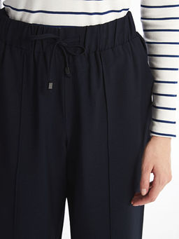 Beli Lastikli Loose Fit Kad?n Pantolon