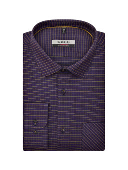 Сорочка мужская длинный рукав GREG S255/111/0951/1p STRETCH
