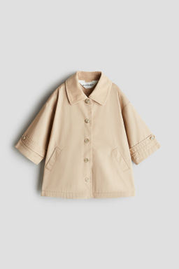 Gabardina oversize