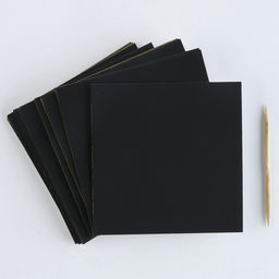 Гравюра Мир аниме с цветным эффектом, 100 шт, 8 х 8 см - Школа талантов фото 4