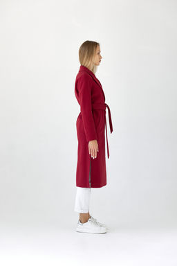 Пальто женское демисезонное 21820 (кремовый) - Kankan фото 31