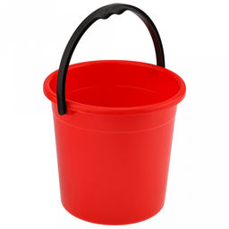 Ведро пластмассовое 3л, д18,5см, h17,5см, пищевое, полипропилен, цвета микс (Россия)