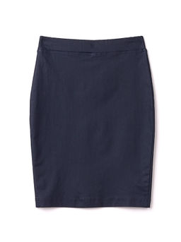 CONTE Юбка-карандаш с напылением "под кожу" GLORIA navy navy