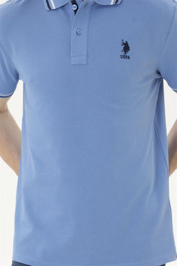 Мужская темно-синяя базовая футболка - U.s. polo assn фото 6