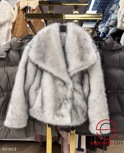 Шуба женская из искусственного меха