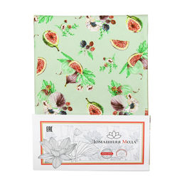 Инжир К Скатерть 220х145см, длина стола до 180см, на 8-10 персон, хлопок Премиум 186г/м2, Домашняя мода (Россия) фото 5