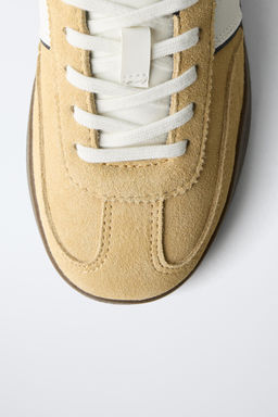 LEATHER SNEAKERS - Zara фото 4