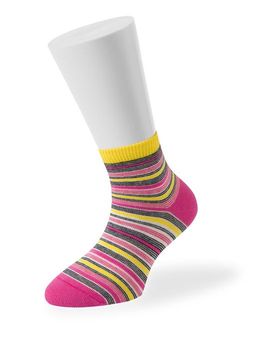 OMSA kids Calzino 21P12 носки дет. в полоску - rosa  фото 2