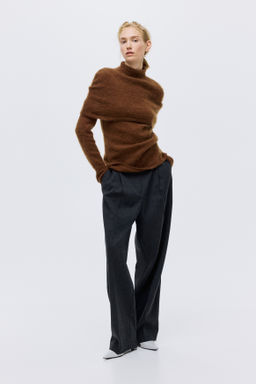 Top en mezcla de mohair con cuello perkins - H&m фото 5
