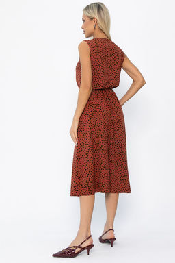 Платье Поцелуй солнца (терракот) П13902-19М