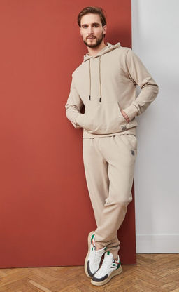 Брюки спорт F1110821 beige - Fine joyce фото 2