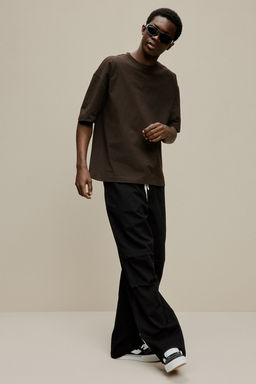 Pantalon de sarga Loose Fit - H&m фото 2