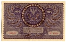 1000 марок 1919 года Польша