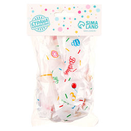 Воздушные шары фольгированные 5" «Цифры-топперы», на палочке