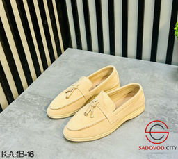 Женские осенние замшевые лоферы