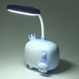 Цена за 2 шт. Настольная лампа "Sweet - TV time" LED, USB 0.6-4.2W 5V, Голубой