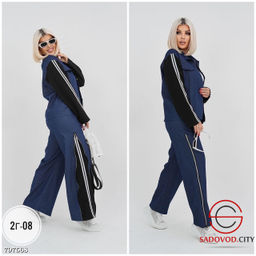 костюм из ткани джинса и двунитки. - Bruno фото 2