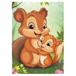 ФРЕЯ Пазл 80 элемент. PZL-80/06 Мама рядом