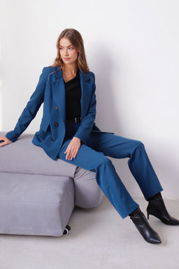 Костюм брючный в глубоком синем - Martichelli фото 5