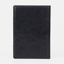 Обложка для автодокументов, с тиснением, чёрная