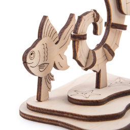 REZARK NIZ-18 Серия Живая природа Пазл 3D 26 элемент. Морской конек