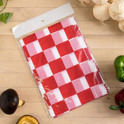 Скатерть для дачи Хозяюшка Клетка, цвет красный 140180 см - Simaland фото 4