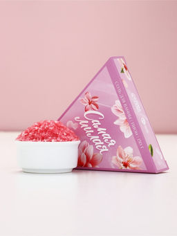 Соль для ванны, аромат роза, 150 г, Чистое счастье