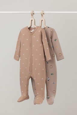 Crockid _ К 6025-2уп/зоопарк,маленькие солнышки набор комбинезон (слип) яс