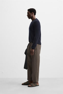 100% LINEN TROUSERS - Zara фото 23