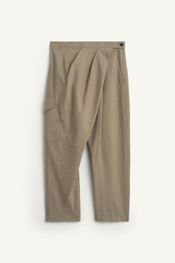 DRP PNT 16 / crudo/kaki - Zara фото 4