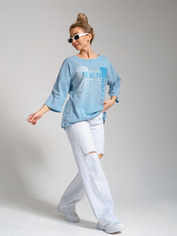 897 Футболка из турецкого хлопка - Svetekst фото 40