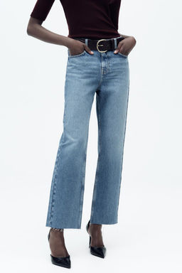 Z1975 STRAIGHT-LEG HIGH-WAIST JEANS - Zara фото 19