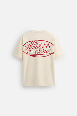 CONTRAST PRINT T-SHIRT - Zara фото 9