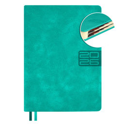 Ежедневник датированный 2026 ESCALADA, #ДУМАЙ КАК МИЛЛИАРДЕР, А6+, 176 л., арт. 70295/ 20 ТИВОЛИ ГЛОСС БИРЮЗОВЫЙ