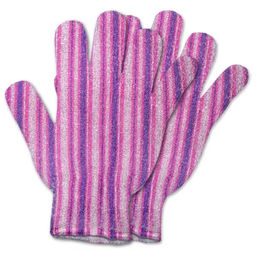 Перчатка массажная, принт полоска, 2 шт 17975