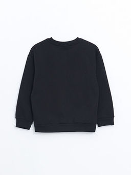 Bisiklet Yaka K?z ?ocuk Kal?n Sweatshirt - Waikiki фото 2