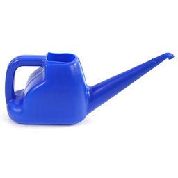 Лейка садовая пластмассовая 1,5л, 37х10х15см, малая, пищевой полиэтилен (Россия)